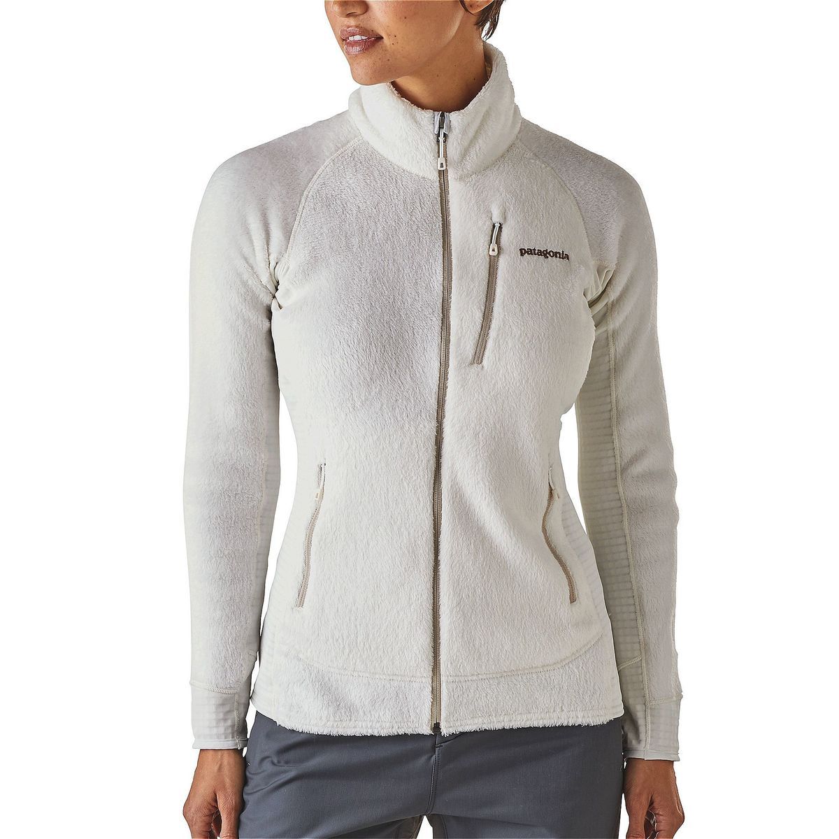 Patagonia R2 Fleece Jacket - Birch White