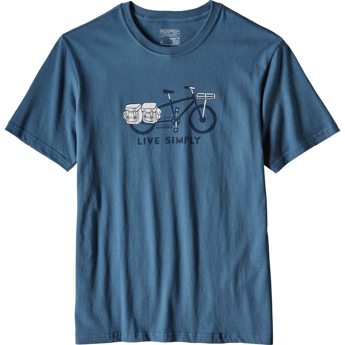 Patagonia Live Simply Cargo Bike T-Shirt - Men