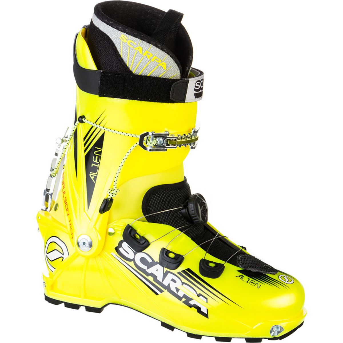 Scarpa Alien Alpine Touring Boot Yellow, 28.0