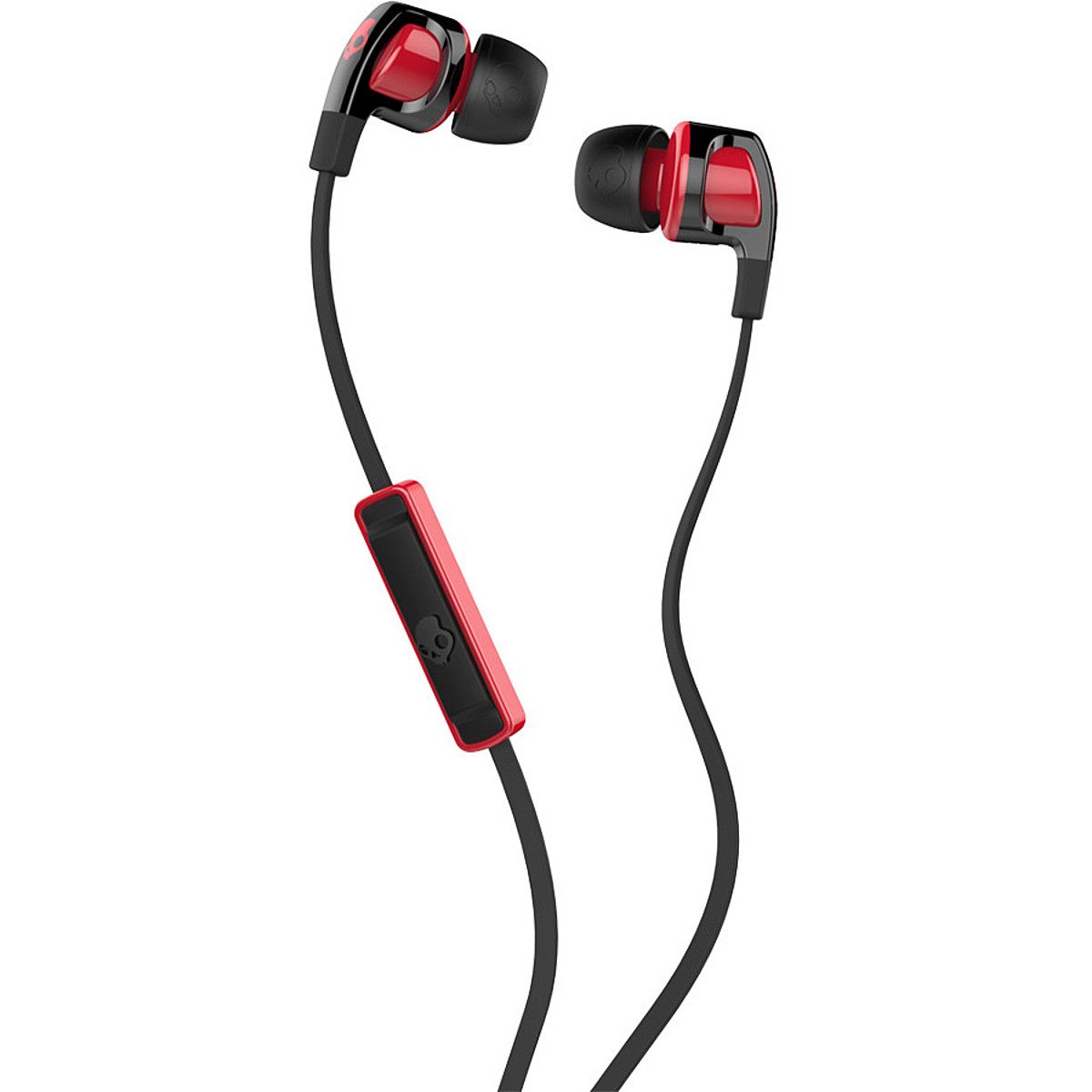 Skullcandy Smokin Buds 2 Earbuds with Mic Black/Red/Red, One Size