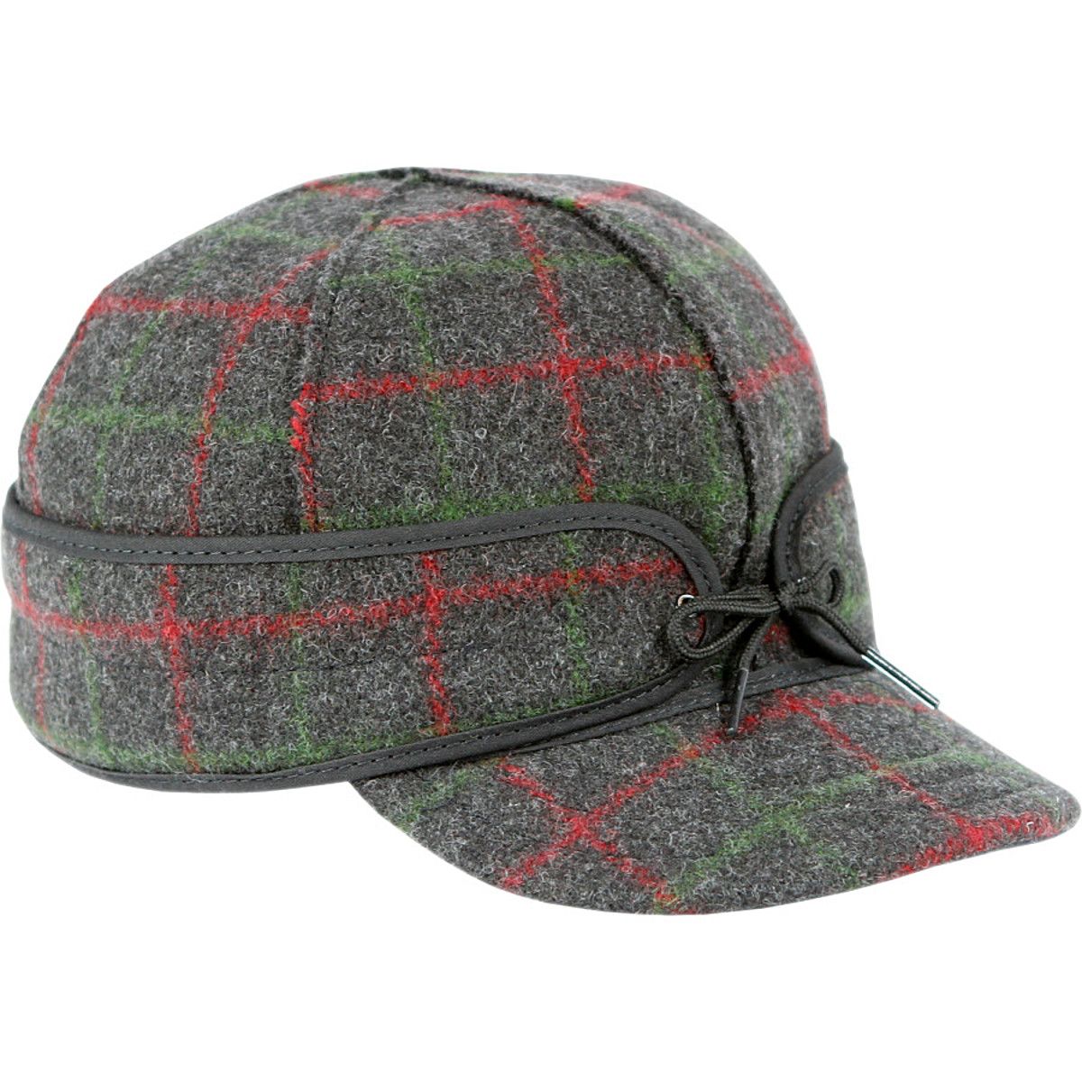 Stormy Kromer Mercantile Original Cap Adirondack Plaid, 7 1/8