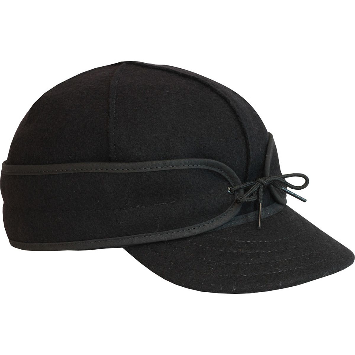 Stormy Kromer Mercantile Original Cap Black, 7 3/4