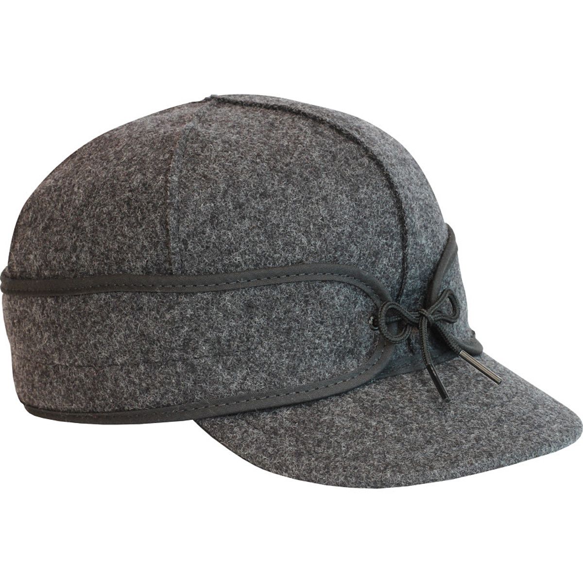 Stormy Kromer Mercantile Original Cap Charcoal, 7 5/8