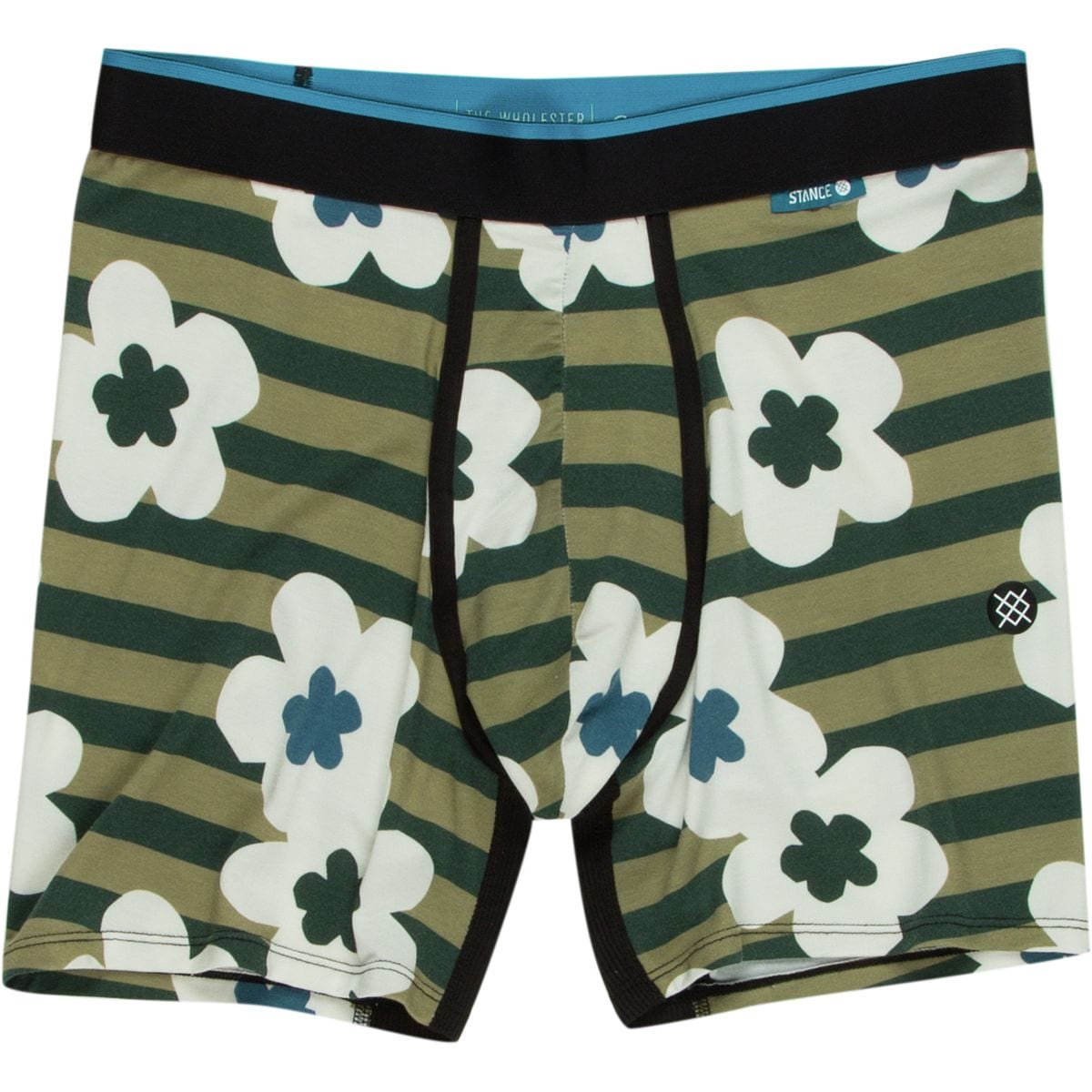 Stance Wholester Annex Floral Underwear - Men's Green, M