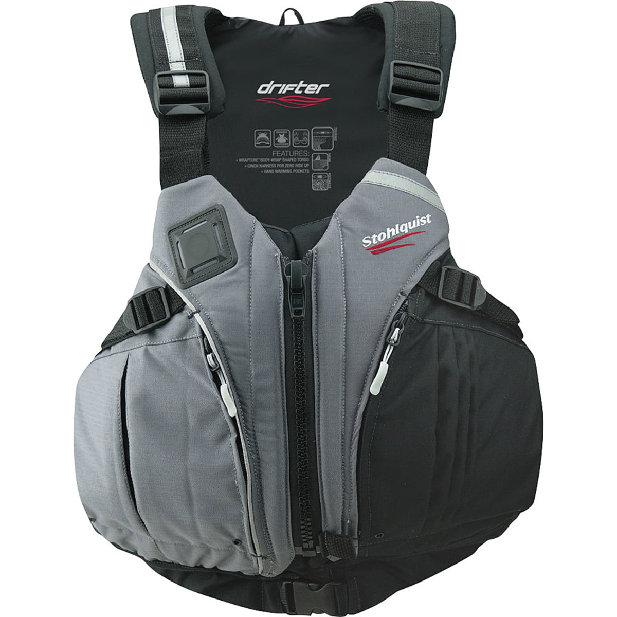 Stohlquist DRIFTer Personal Flotation Device Charcoal, S/M