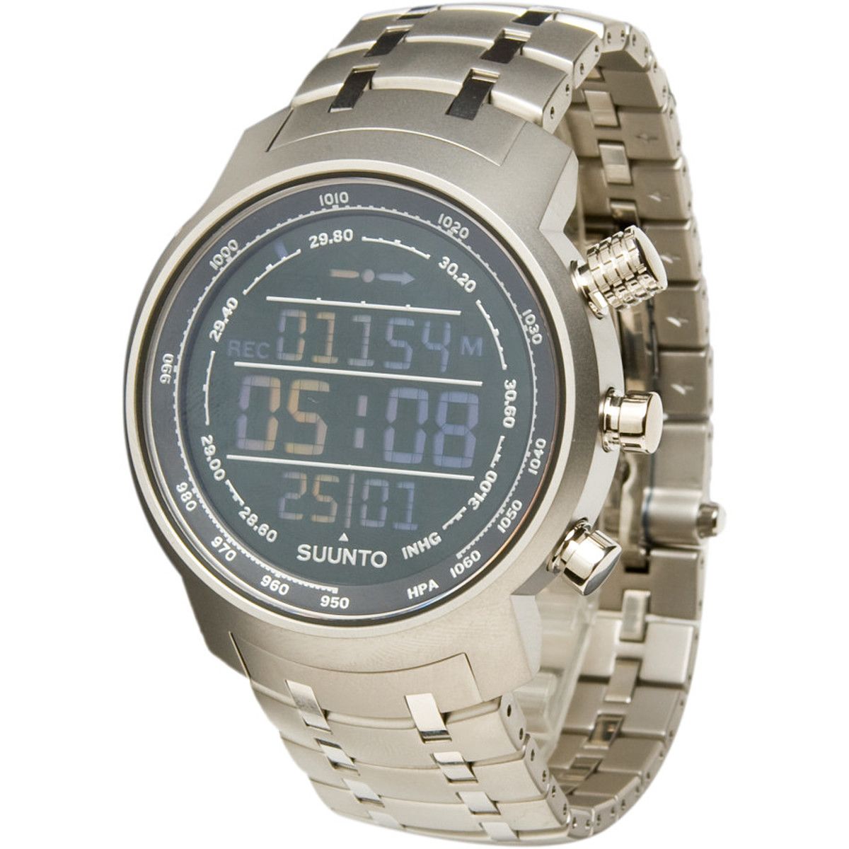 Suunto Elementum Terra Altimeter Watch Steel/Negative Face, One Size