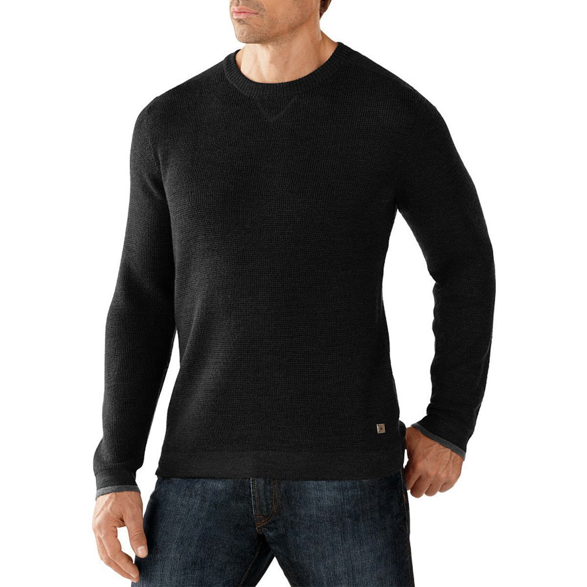 SmartWool Cheyenne Creek Crew Sweater - Charcoal Heather