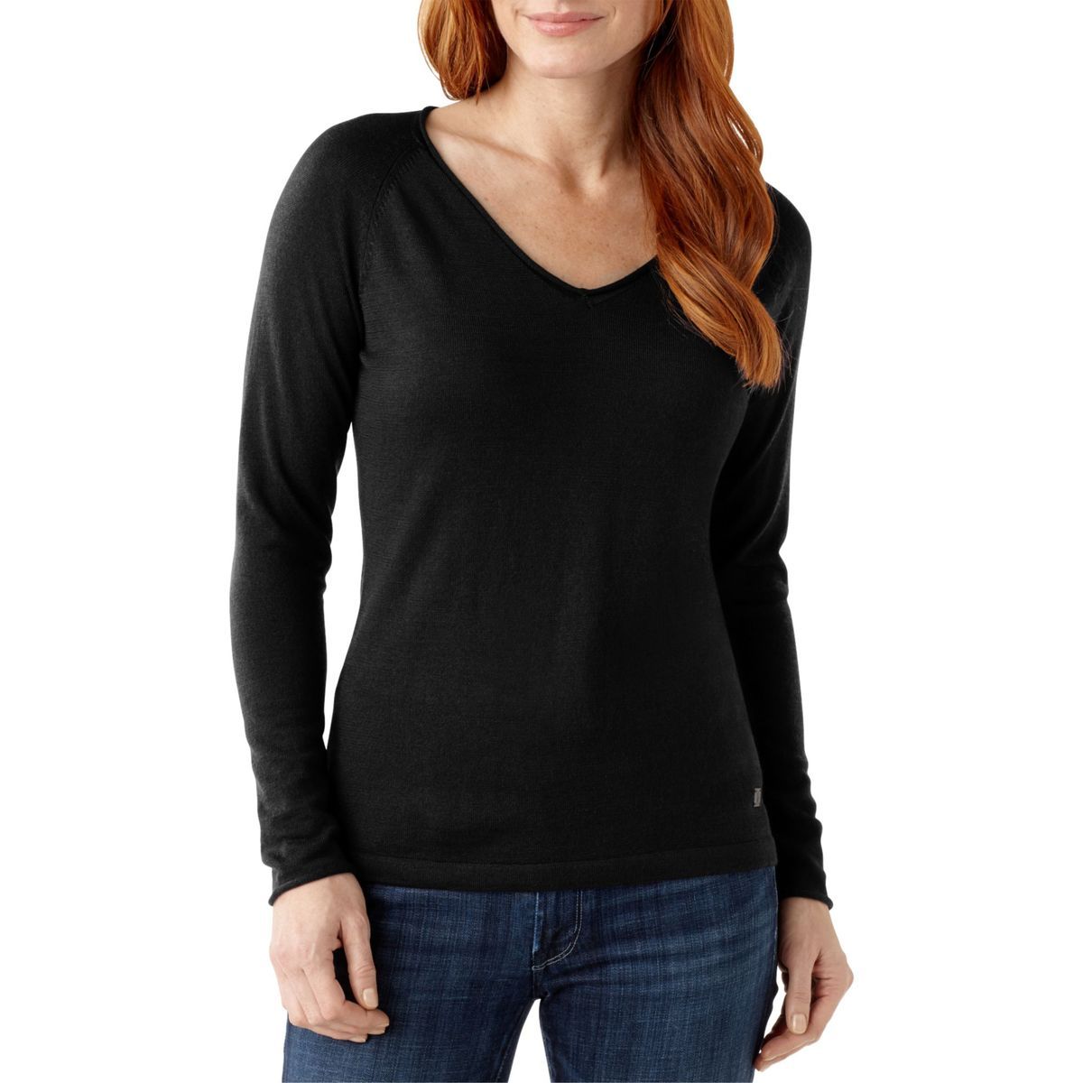 SmartWool Granite Falls V-neck Sweater - Women