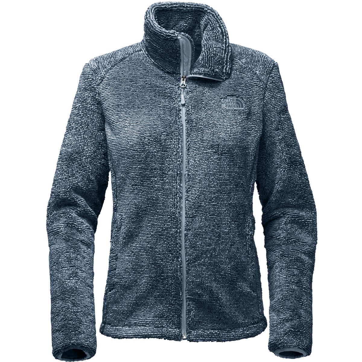 The North Face Osito 2 Fleece Jacket - Blue Wing Teal/Dusty Blue Stripe