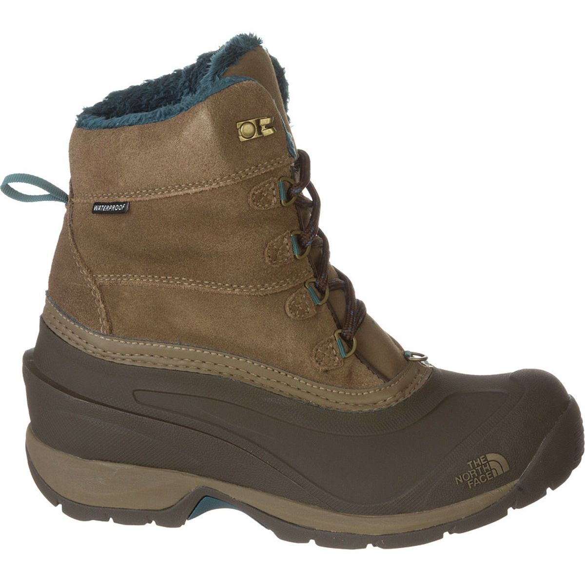 The North Face Chilkat III Boot - Womens Cub Brown/Mediterranea Green, 7.0