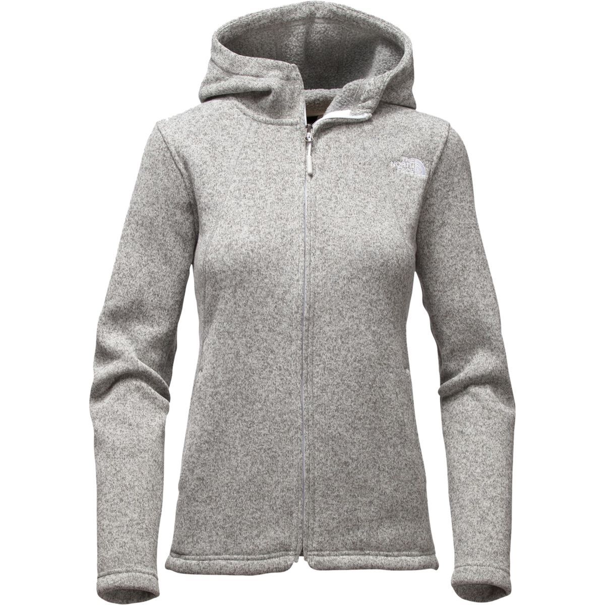 The North Face Crescent Hooded Fleece Jacket - Women