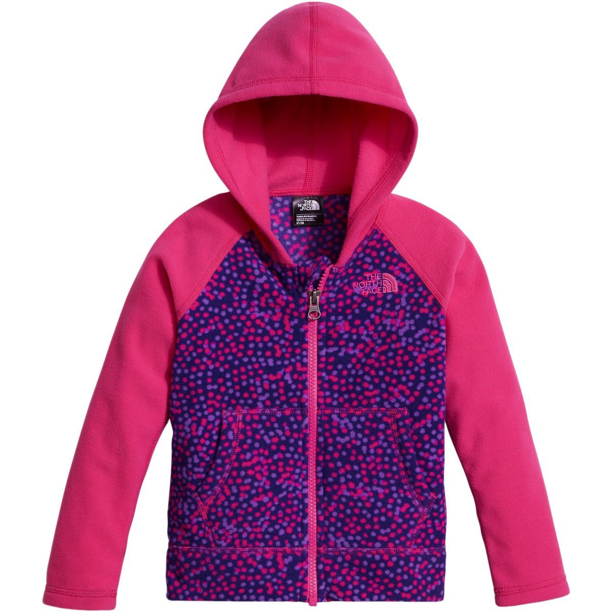The North Face Glacier Hooded Fleece Jacket - Toddler Girls