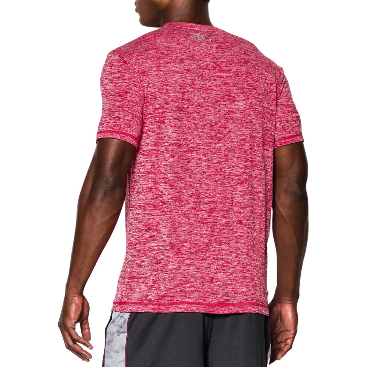 mens pink under armour shirt