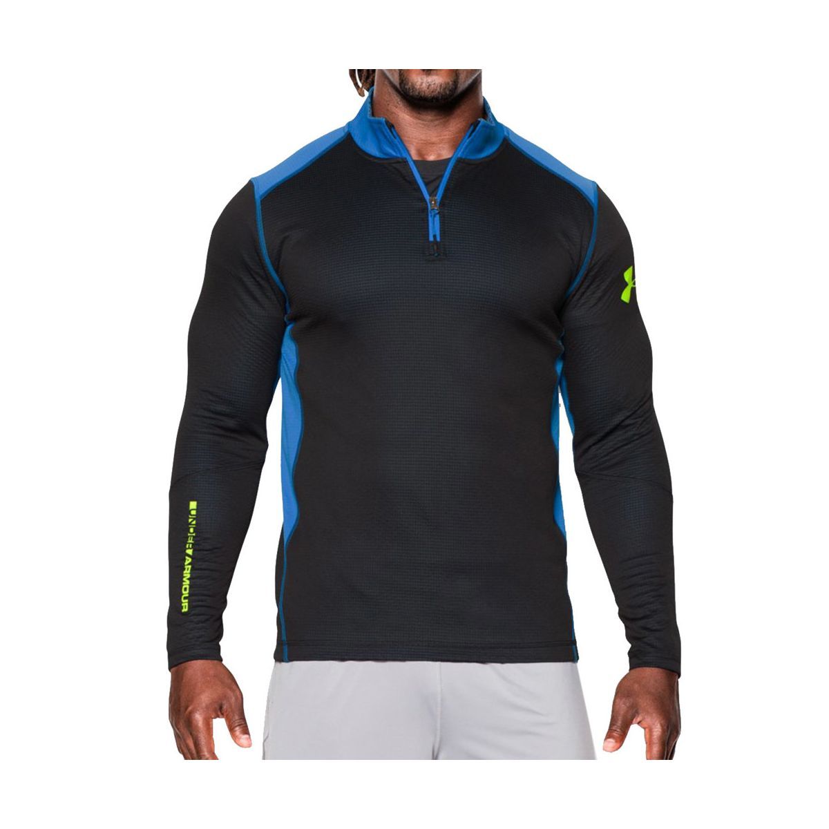 Under Armour ColdGear Infrared Grid 1/4Zip MockNeck Crew Long