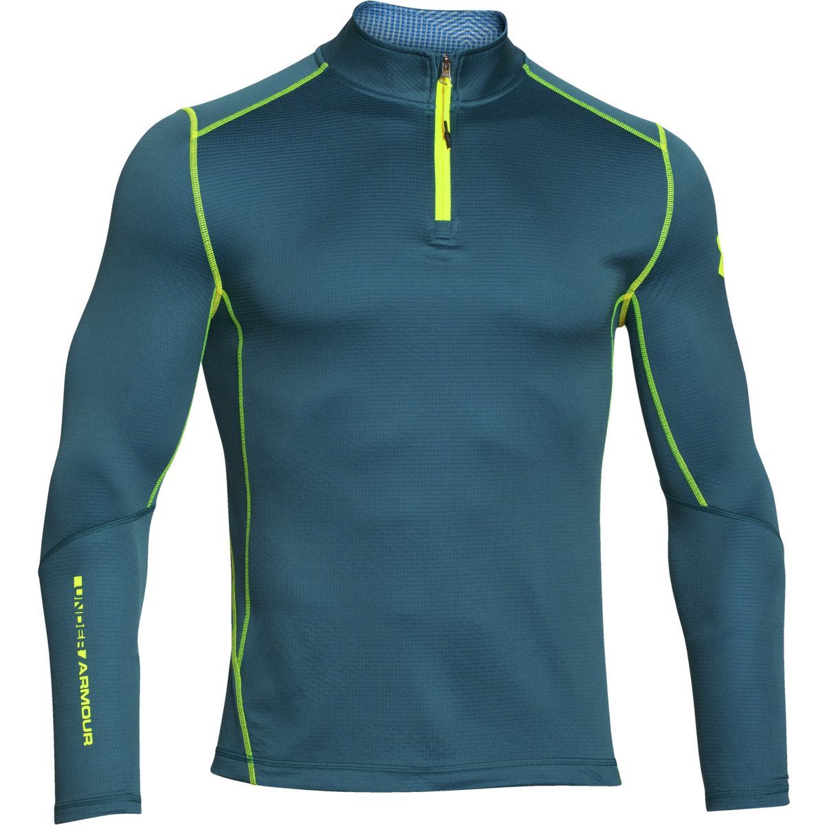 Under Armour ColdGear Infrared Grid 1/4Zip MockNeck Crew Long