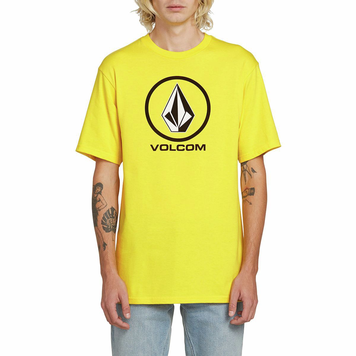 Men/'s Volcom Crisp Stone T-Shirt