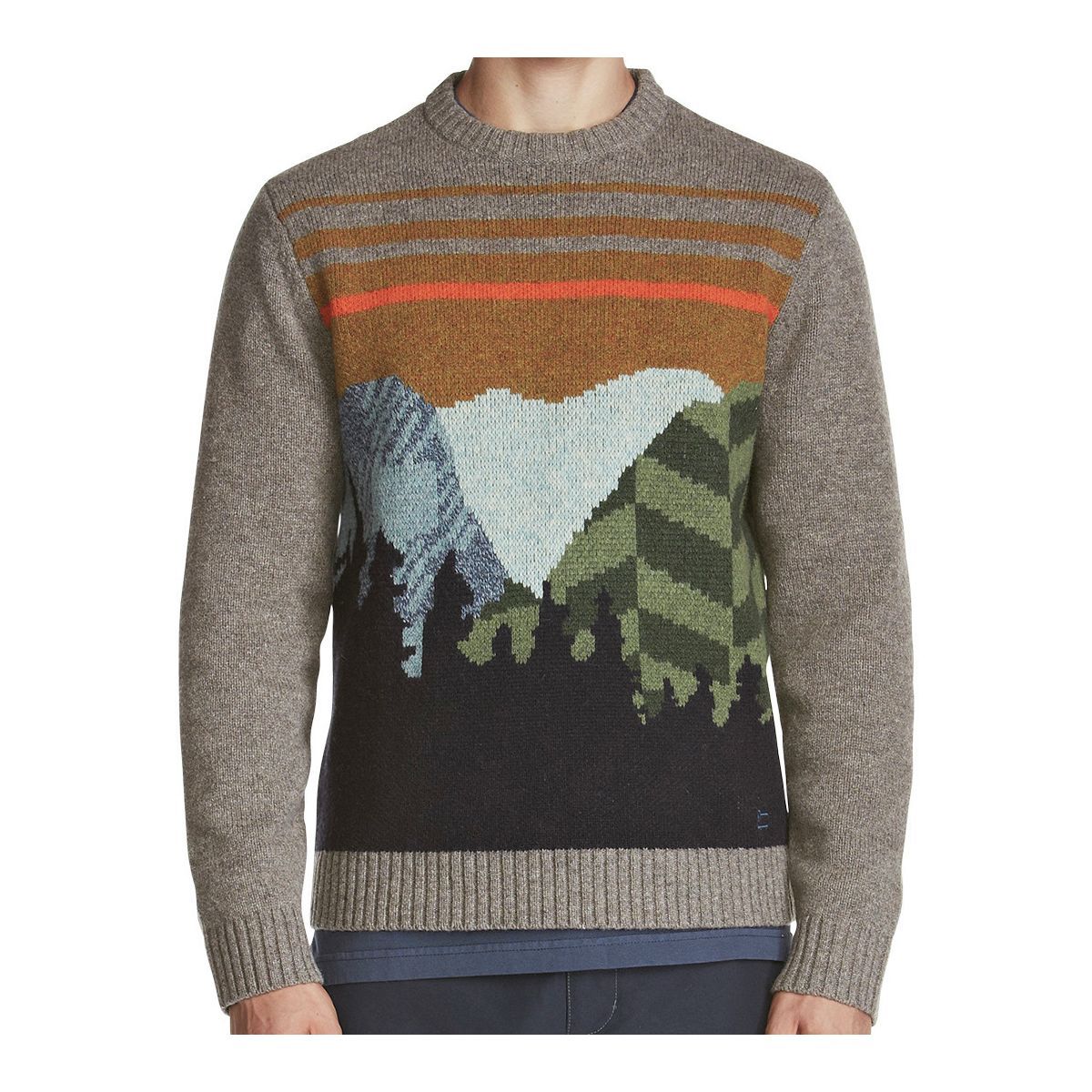 Woolrich Mountain Range Crew Sweater - Men