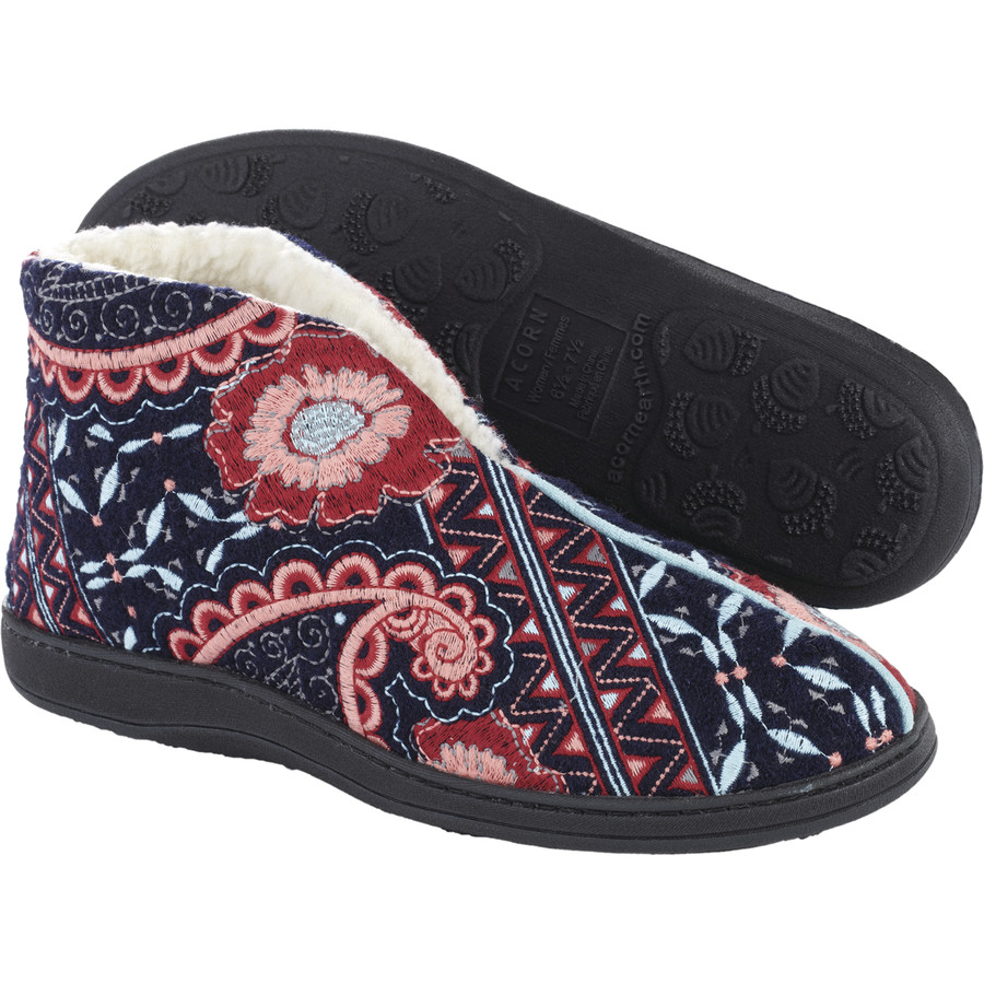 women's acorn slipper boots