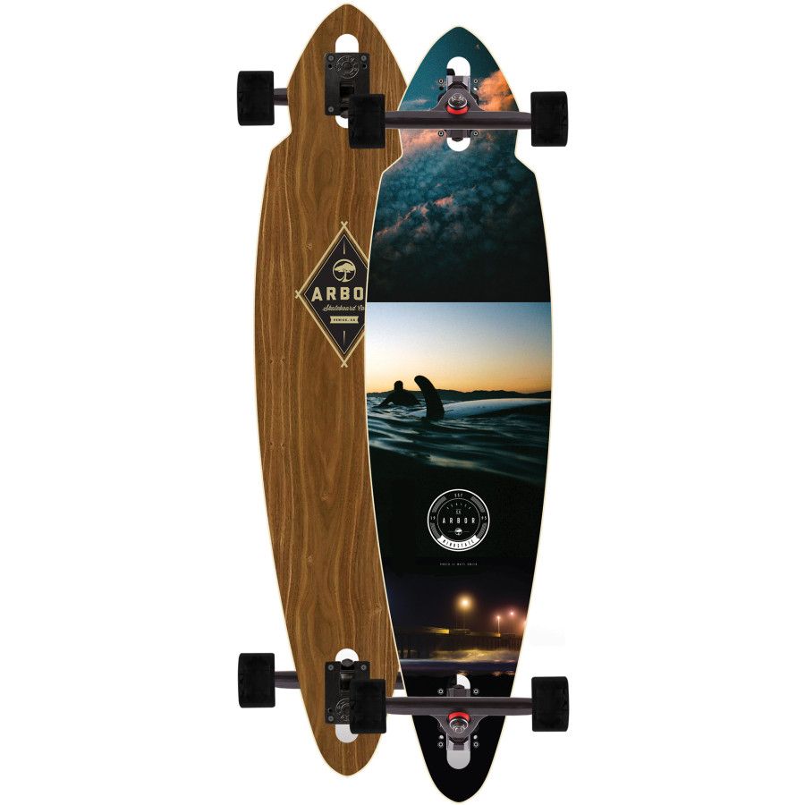 Arbor Mindstate Walnut Complete Longboard
