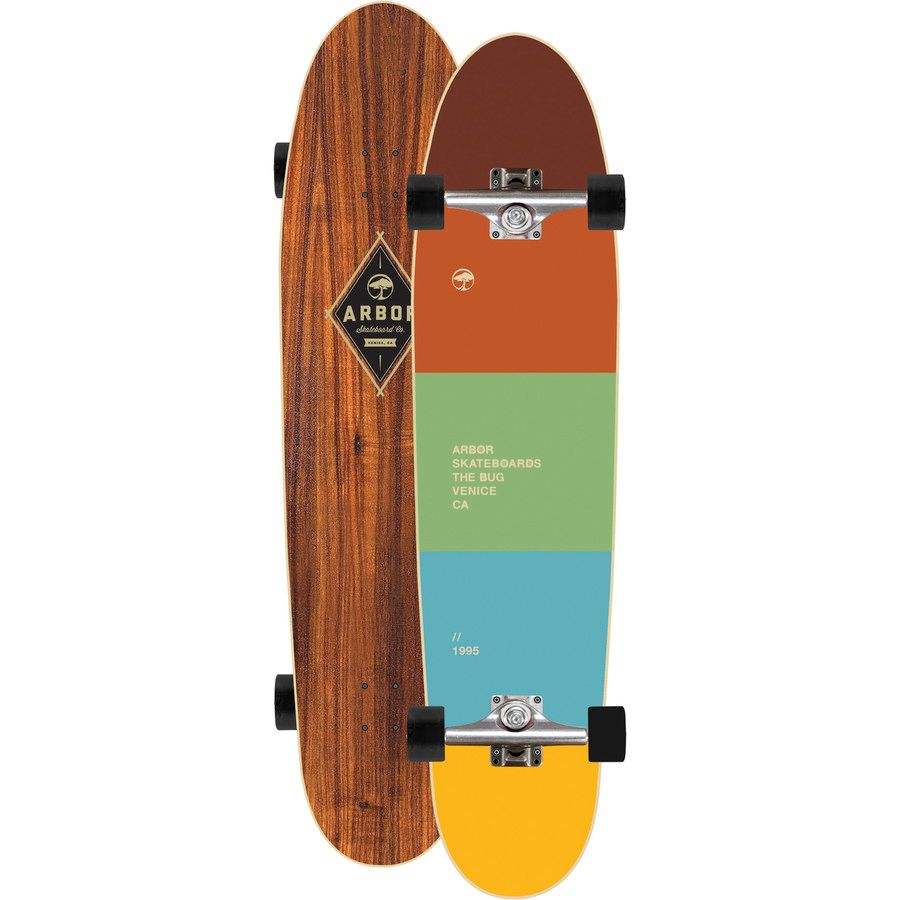 Arbor Bug Koa Longboard Complete Longboards