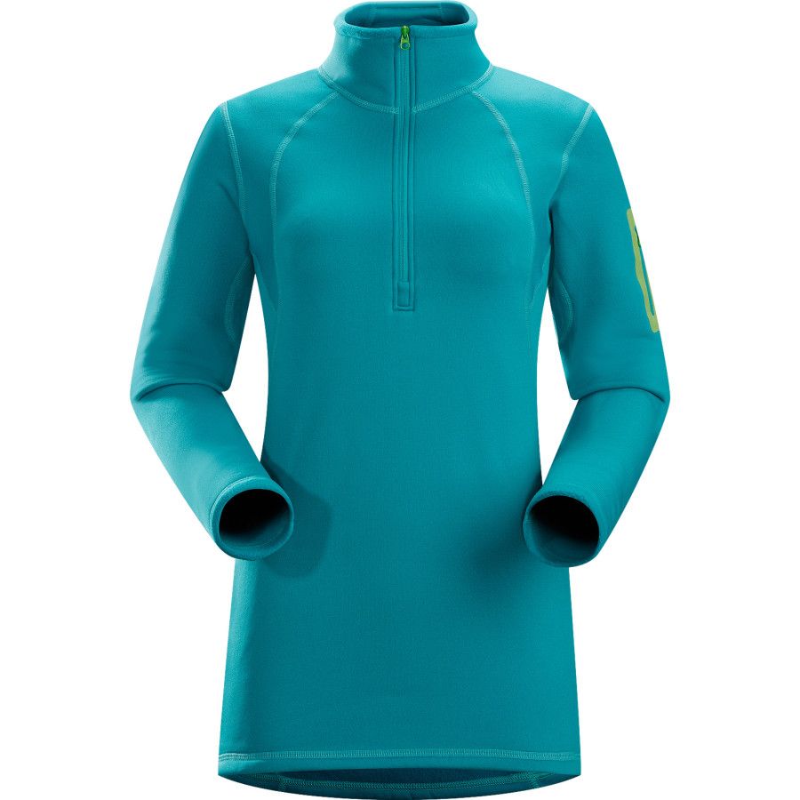 rho ar zip neck women's