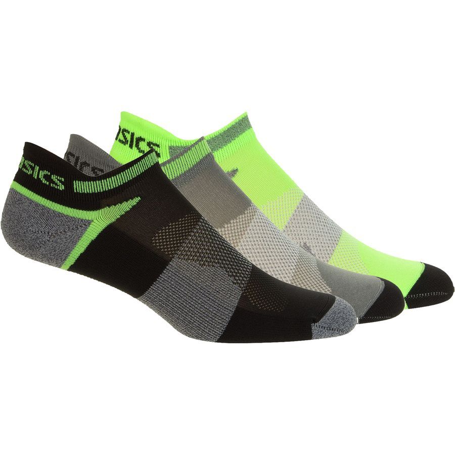Asics Quick Lyte Cushion Single Tab Lightweight Running Socks 3Pack