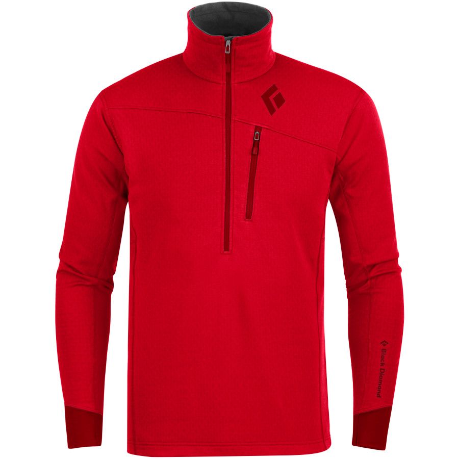 Black Diamond CoEfficient Fleece Pullover - 1/4-Zip - Men's | Backcountry.com