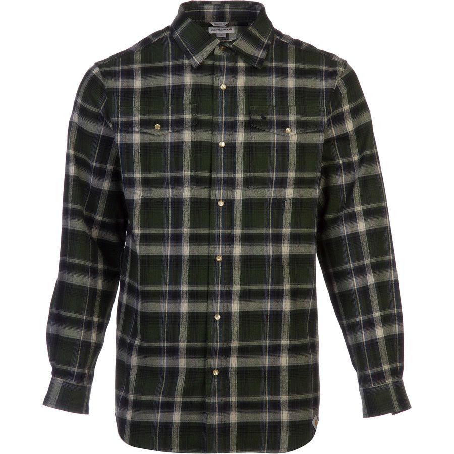 carhartt snap front shirt