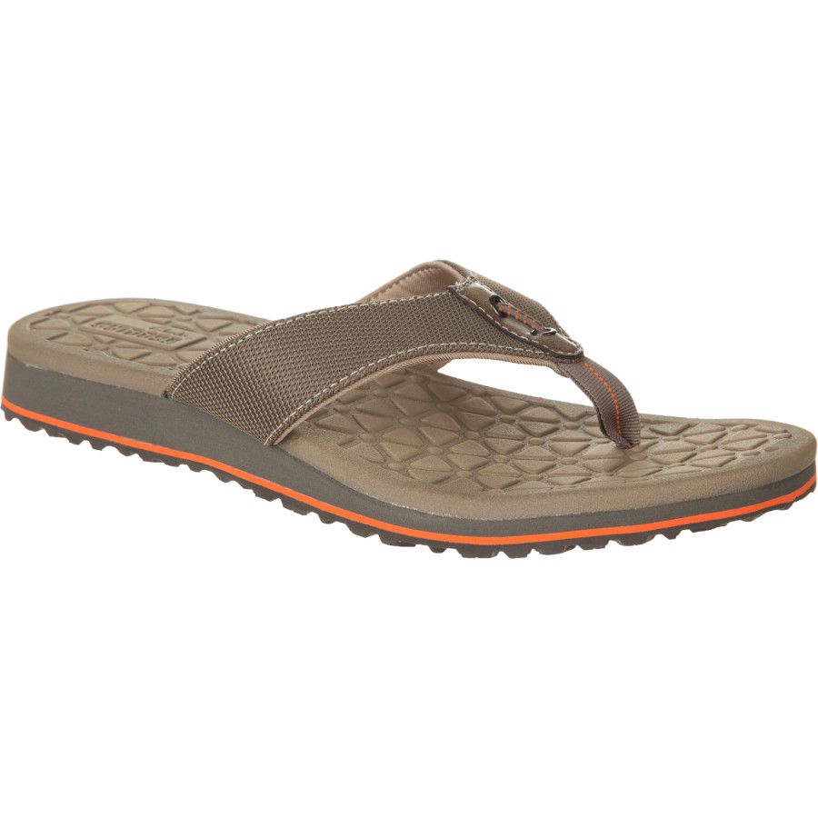 clarks flip flops for men leather