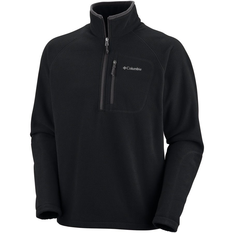 columbia fleece pullover with pockets