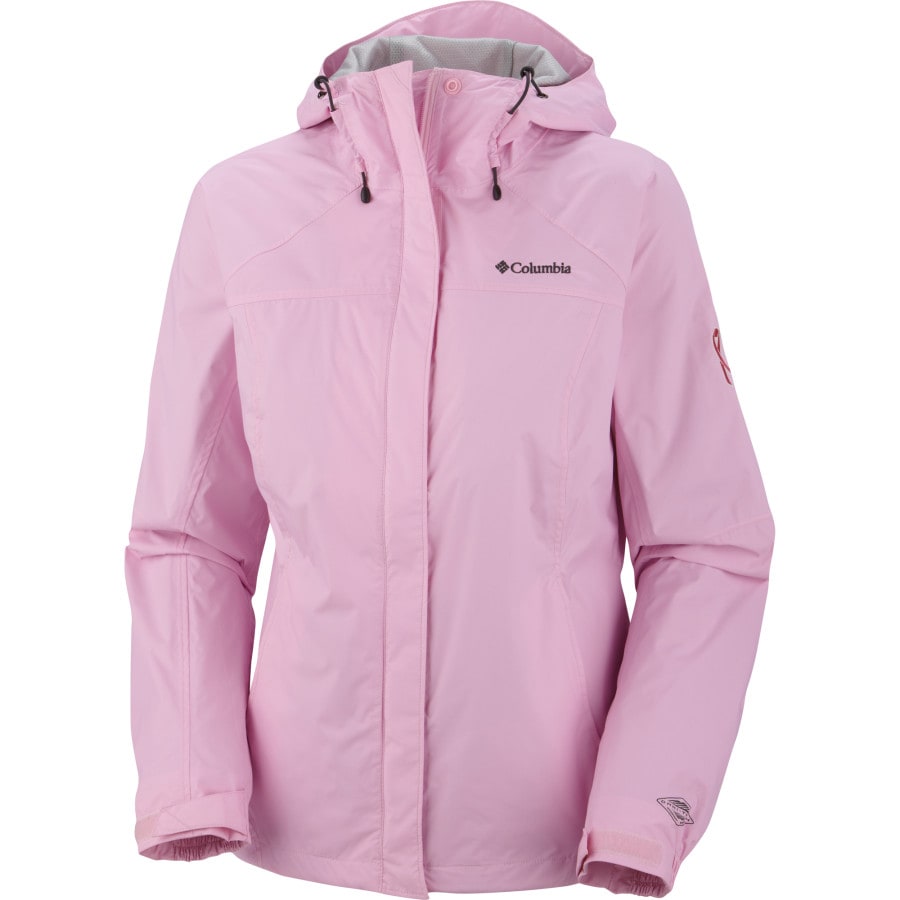 light pink columbia jacket
