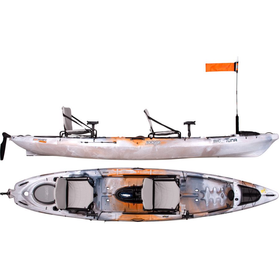 Jackson Kayak Big Tuna Kayak with Rudder YakAttack Edition SitOnTop