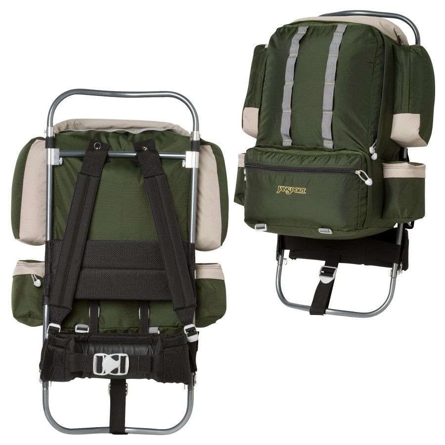 Jansport External Frame Backpack Shoulder Straps IUCN Water