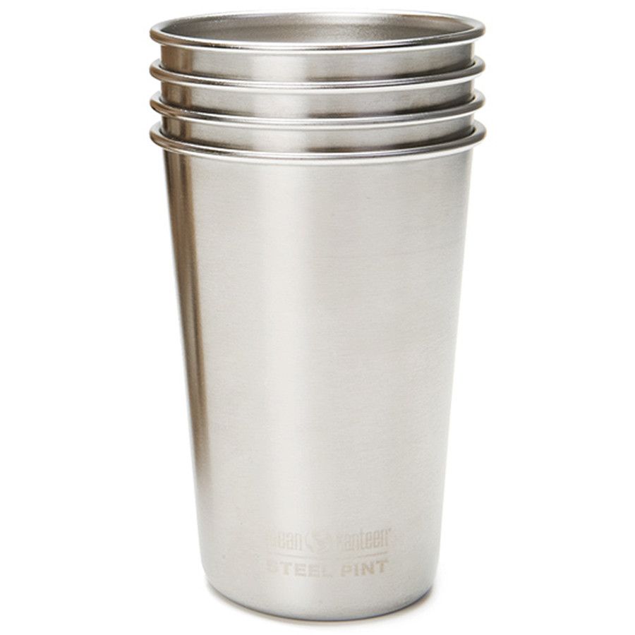 Klean Kanteen 16oz. Steel Pint Cup 4Pack