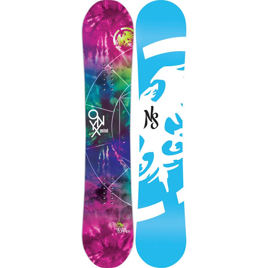 Never Summer Onyx Mini Snowboard Girls'