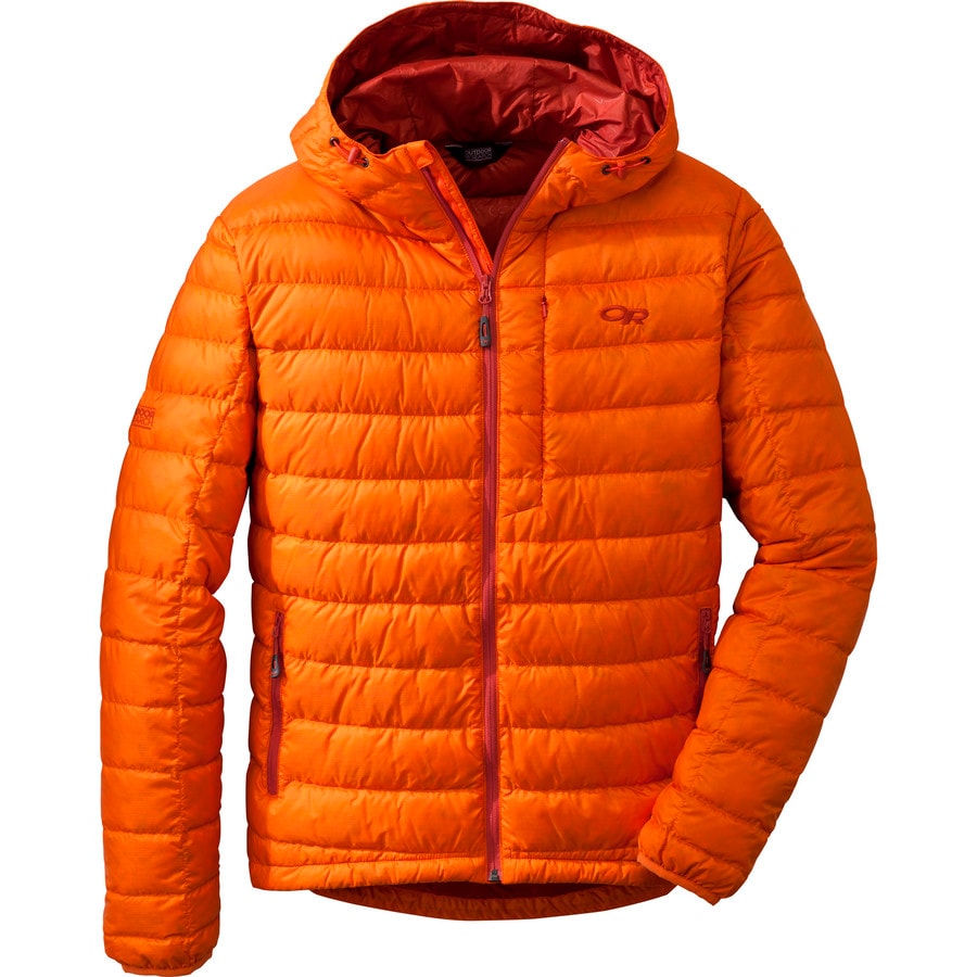 outdoor research transcendent down hooded jacket