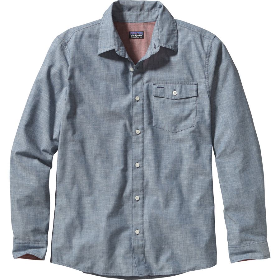 HOT SELLING ITEMS Our chambray shirt is garment washed for softness. Made of ounce, % ring-spun cotton, it features a button down collar, two chest pockets with button closures and a back yoke with a centered box pleat for ease of movement/5().