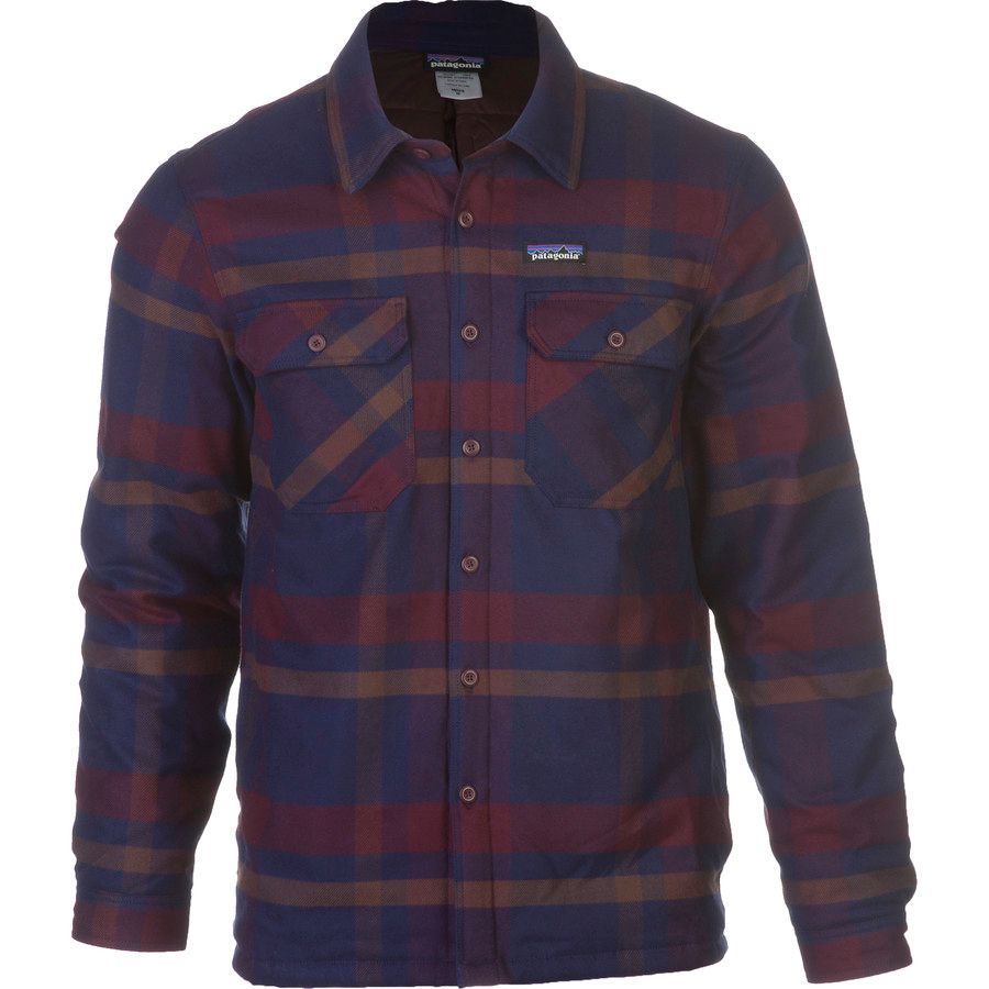 Patagonia Insulated Fjord Flannel Jacket Men's