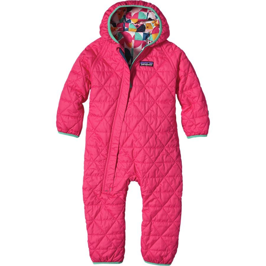 Patagonia PuffBall Reversible Bunting Infant Girls'