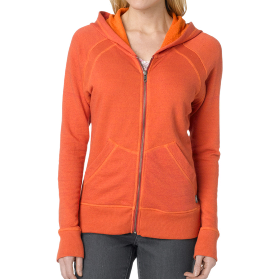 prana full zip hoodie