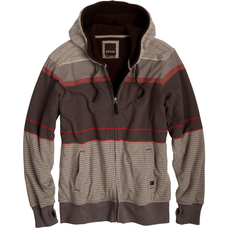 prana full zip hoodie