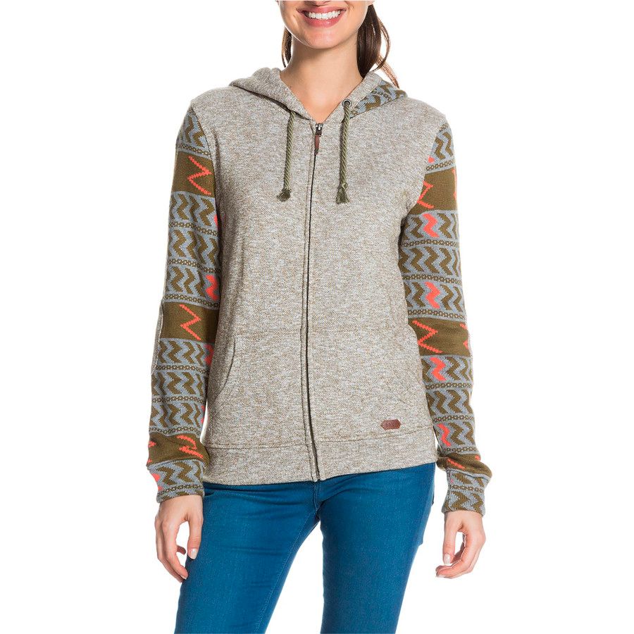 Roxy Warm Up Full-Zip Hoodie - Women s | Backcountry.com