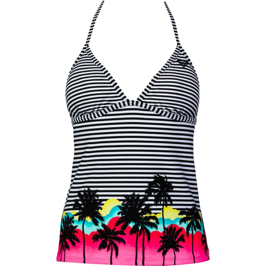 Roxy Native Breeze Fixed Tiki Triangle Tankini Top Women's