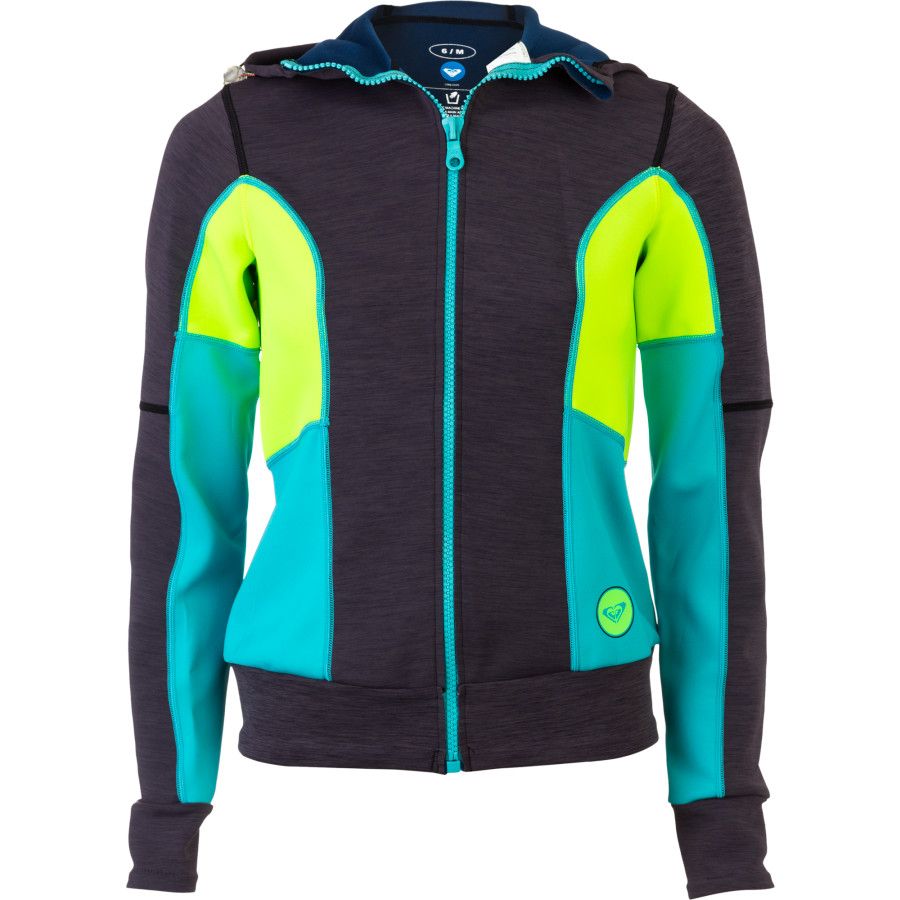 Roxy Outdoor Fitness Sea Blazer Neoprene Hoodie Women's