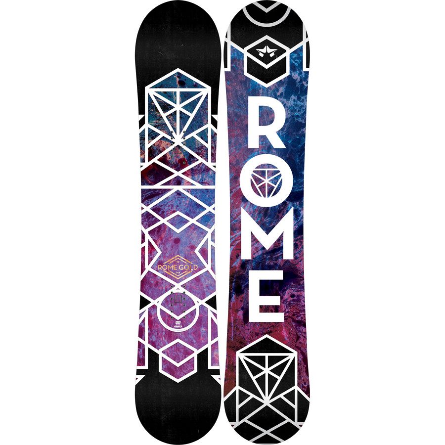 Rome Gold Snowboard Women's