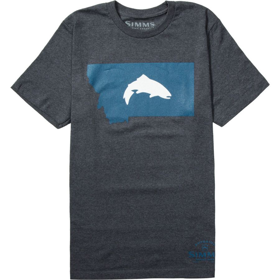 Simms Fish Montana TShirt ShortSleeve Men's