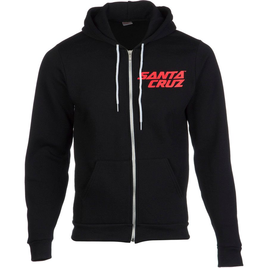 Santa cruz hoodie zip up Clearance