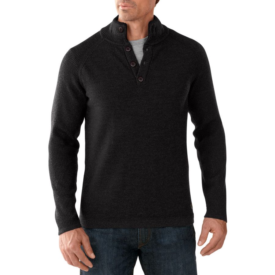 half button sweater