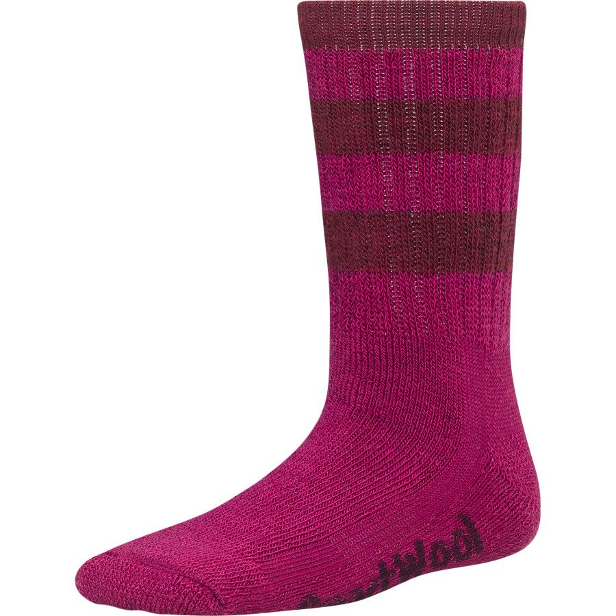 SmartWool Striped Hike Medium Crew Sock Kids'