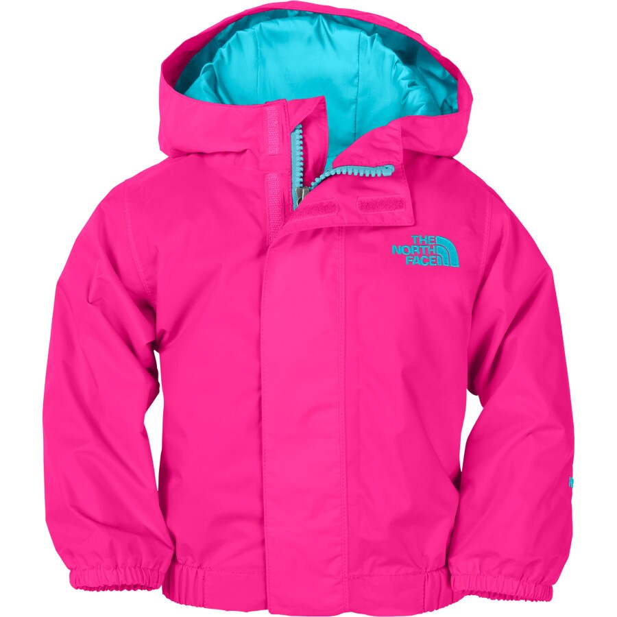 Baby girl rain jacket Baby Headquarters Toddler / Infant / Baby Girl Hooded Raincoat - white with silver color hearts and pink buttons - thick fleece lining inside - Size 18 Months - 18Mi Gymboree Baby Girls Rain Coat M Teal Polka Dot Waterproof Jacket Slicker.